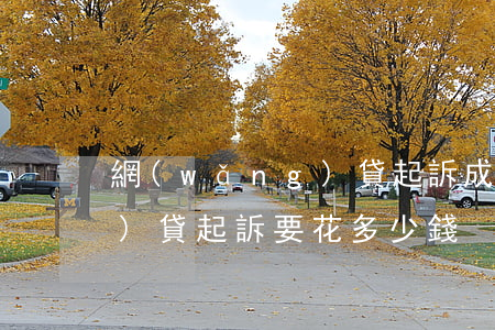 網(wǎng)貸起訴成本高 網(wǎng)貸起訴要花多少錢