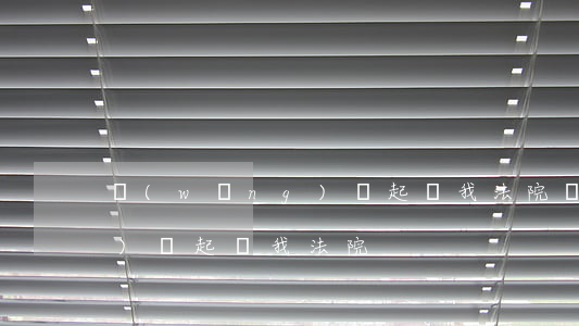 網(wǎng)貸起訴我法院（網(wǎng)貸起訴我法院）