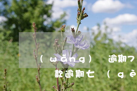 網(wǎng)貸逾期7個(gè)月怎么辦(貸款逾期七個(gè)月嚴(yán)重嗎)