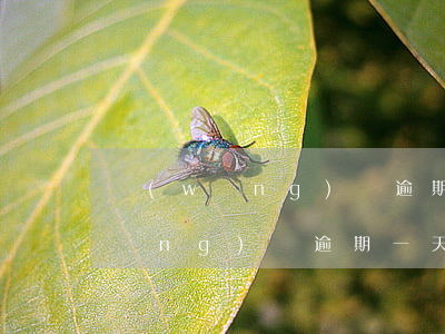 網(wǎng)貸逾期一天不給還完(網(wǎng)貸逾期一天要不要緊)