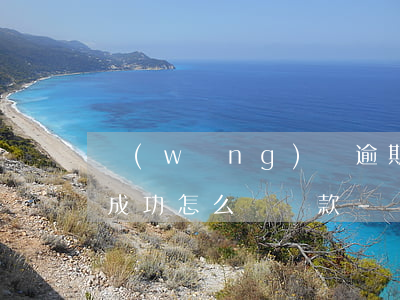 網(wǎng)貸逾期一年協(xié)商成功怎么樣還款-網(wǎng)貸逾期一年協(xié)商成功怎么樣還款呢