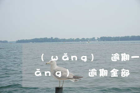 網(wǎng)貸逾期一年后再還錢(網(wǎng)貸逾期全部還清了多久以后才能再貸款)