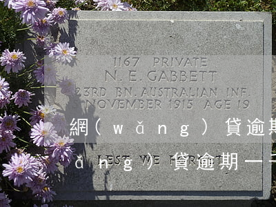 網(wǎng)貸逾期一月說要起訴(網(wǎng)貸逾期一千塊會被起訴嗎)