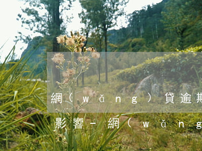 網(wǎng)貸逾期三個月后還完有什么影響-網(wǎng)貸逾期三個月后還完有什么影響嗎