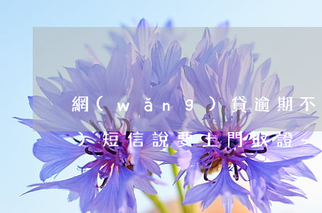 網(wǎng)貸逾期不到一個月,發(fā)短信說要上門取證-網(wǎng)貸逾期不到一個月,發(fā)短信說要上門取證是真的嗎