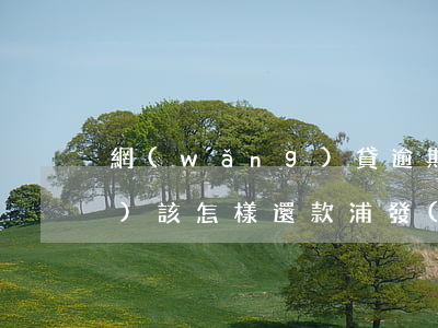 網(wǎng)貸逾期信用卡應(yīng)該怎樣還款浦發(fā)-網(wǎng)貸逾期信用卡應(yīng)該怎樣還款浦發(fā)銀行