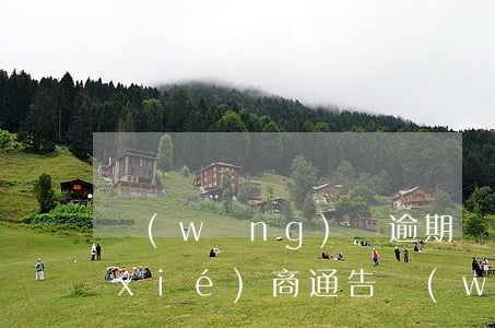 網(wǎng)貸逾期兩年發(fā)協(xié)商通告(網(wǎng)貸逾期前協(xié)商還是逾期后協(xié)商)