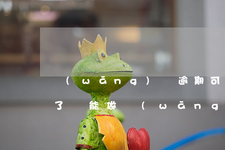 網(wǎng)貸逾期可以做滴滴嗎(有逾期了還能做網(wǎng)貸嗎)