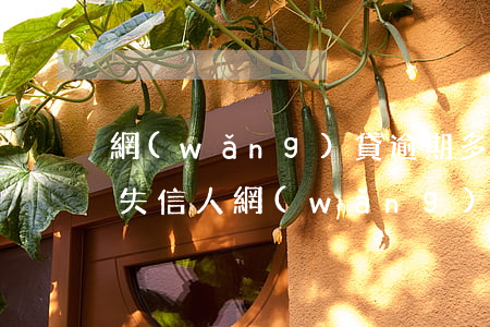 網(wǎng)貸逾期多久會(huì)成失信人(網(wǎng)貸逾期多久會(huì)成失信人)