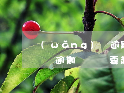 網(wǎng)貸逾期多久構(gòu)成詐騙（逾期說詐騙要起訴）