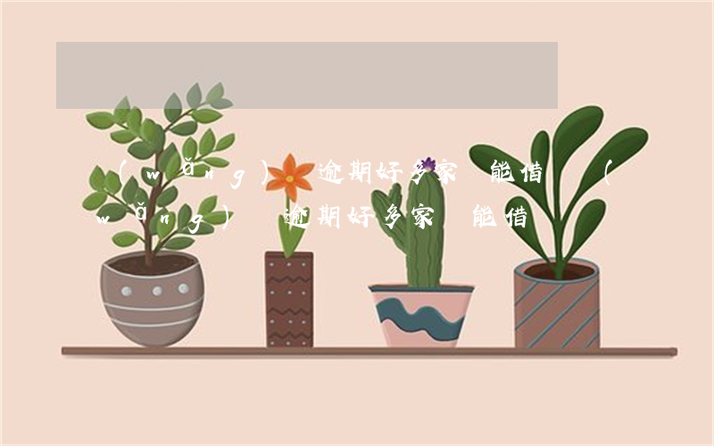 網(wǎng)貸逾期好多家還能借嗎(網(wǎng)貸逾期好多家還能借嗎)