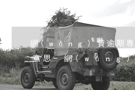 網(wǎng)貸逾期專項備案處理是什么意思-網(wǎng)貸逾期專項備案處理是什么意思啊