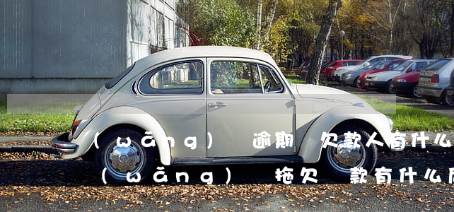 網(wǎng)貸逾期對欠款人有什么啟示(網(wǎng)貸拖欠還款有什么后果)