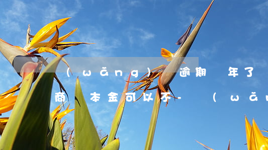 網(wǎng)貸逾期幾年了協(xié)商還本金可以不-網(wǎng)貸逾期幾年了協(xié)商還本金可以不還嗎