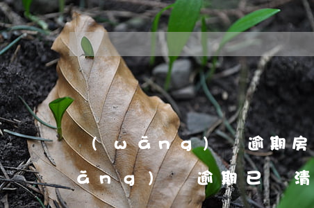 網(wǎng)貸逾期房子還能抵押(網(wǎng)貸逾期已還清影響房貸嗎)