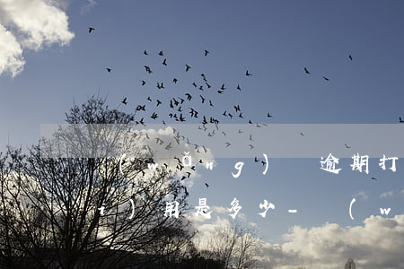 網(wǎng)貸逾期打官司律師費(fèi)用是多少-網(wǎng)貸打官司律師怎么收費(fèi)