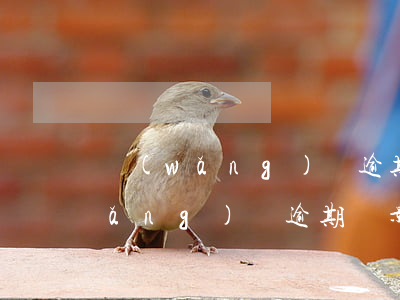 網(wǎng)貸逾期會影響公職嗎(網(wǎng)貸逾期會影響銀行貸款嗎)