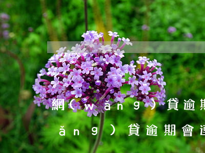 網(wǎng)貸逾期會牽連家人嘛(網(wǎng)貸逾期會連累家人嗎)