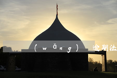 網(wǎng)貸逾期法院查封