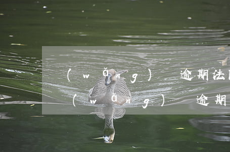 網(wǎng)貸逾期法院認(rèn)定(網(wǎng)貸逾期判幾年)