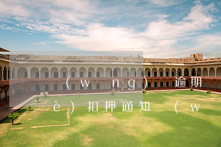 網(wǎng)貸逾期發(fā)了個(gè)扣押通知(網(wǎng)貸逾期收到通告函怎么處理)