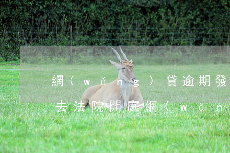 網(wǎng)貸逾期發(fā)信息說讓去法院開庭(網(wǎng)貸逾期天天發(fā)信息說已經(jīng)起訴我叫我做好開庭準(zhǔn)備)