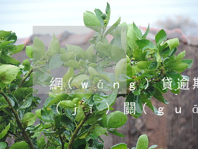 網(wǎng)貸逾期監(jiān)察機(jī)關(guān)調(diào)查令(嚴(yán)查網(wǎng)貸最新新聞)
