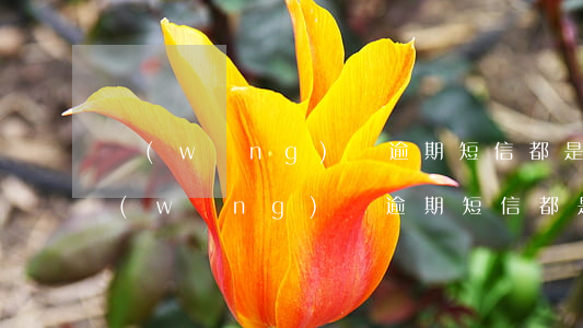 網(wǎng)貸逾期短信都是嚇唬人嗎(網(wǎng)貸逾期短信都是嚇唬人嗎怎么舉報)