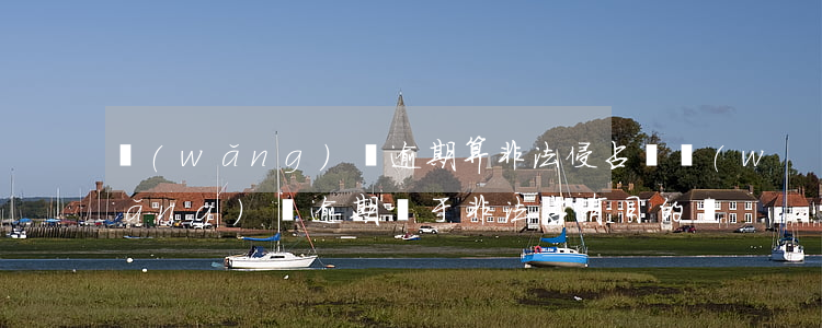 網(wǎng)貸逾期算非法侵占嗎(網(wǎng)貸逾期屬于非法占有目的嗎)