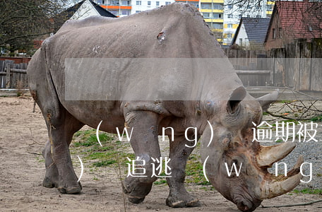 網(wǎng)貸逾期被立案網(wǎng)絡追逃(網(wǎng)貸逾期被立案網(wǎng)絡追逃)