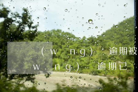 網(wǎng)貸逾期被訴訟了怎么辦(網(wǎng)貸逾期已經(jīng)被訴訟怎么辦)
