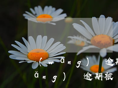 網(wǎng)貸逾期被起訴在異地(網(wǎng)貸逾期被異地起訴該怎么辦)