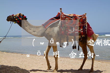 網(wǎng)貸逾期被起訴怎么說(shuō)明資金去向-網(wǎng)貸逾期被起訴了怎么應(yīng)訴