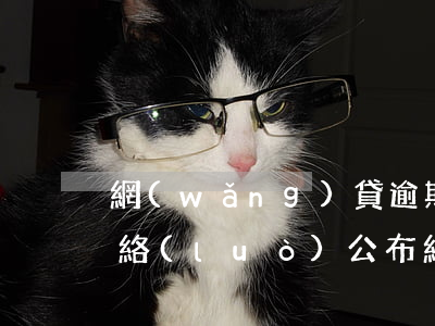 網(wǎng)貸逾期說要網(wǎng)絡(luò)公布（網(wǎng)貸逾期有人調(diào)我信息說要備案）