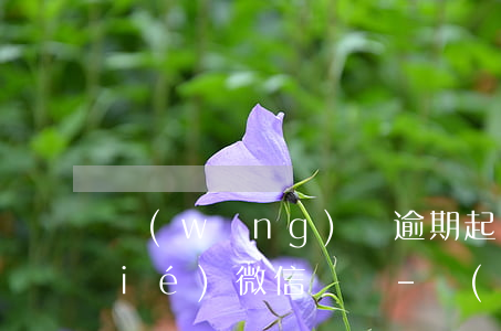 網(wǎng)貸逾期起訴法院會凍結(jié)微信賬戶-網(wǎng)貸逾期起訴法院會凍結(jié)微信賬戶嗎