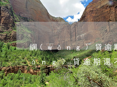 網(wǎng)貸逾期還不上會怎樣(網(wǎng)貸逾期還不上會怎樣)