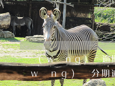 網(wǎng)貸逾期還了可以分期嗎(網(wǎng)貸分期逾期了讓我把所有欠款還清)