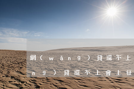 網(wǎng)貸還不上會失信嗎?（網(wǎng)貸還不上會上征信嗎）