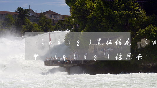 網(wǎng)黑征信花無(wú)逾期能申請(qǐng)信用卡-網(wǎng)黑征信花無(wú)逾期能申請(qǐng)信用卡嗎