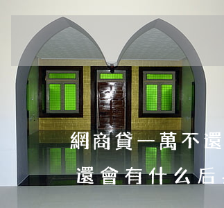 網商貸一萬不還會判刑嗎(網商貸100萬不還會有什么后果)