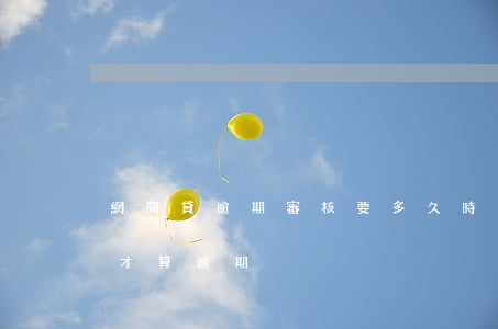 網商貸逾期審核要多久時間(網商貸逾期幾天才算逾期)