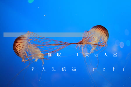 網貸催收說上失信人名單(網貸逾期會不會被列入失信被執(zhí)行人)