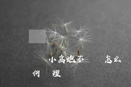 網貸小高炮不還會怎么樣(面對高炮網貸該如何處理)
