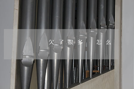網貸欠了很多錢怎么辦沒有錢還-