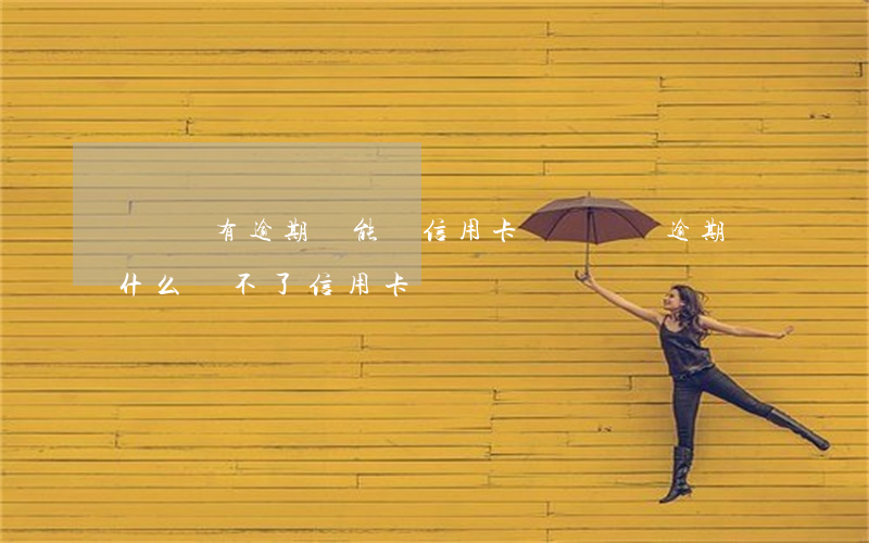 網貸沒有逾期還能辦信用卡嗎(網貸沒逾期為什么辦不了信用卡)