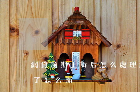 網貸逾期上訴后怎么處理(網貸逾期提起訴訟了怎么辦)