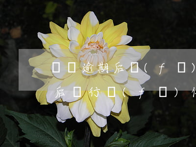 網貸逾期后發(fā)短信怎么辦(網貸逾期后銀行發(fā)信息)