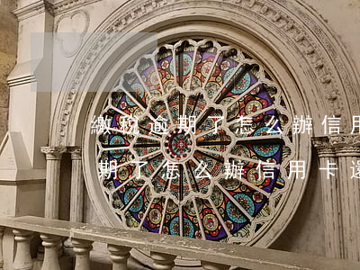 繳稅逾期了怎么辦信用卡還能用嗎-繳稅逾期了怎么辦信用卡還能用嗎知乎