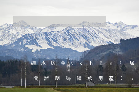 繼承房產(chǎn)居委會(huì)不開證明嗎(繼承房產(chǎn)都需要開具什么證明流程)