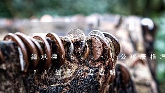 繼承權(quán)公證表格怎么寫(xiě)(繼承公證證明)